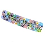 GlassOfVenice Murano Glass Millefiori Hair Clip - Pastels