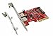 Ableconn PUSB31P2A USB 3.1 Gen 2 (10 Gbps) 2-Port Type-A PCI Express (PCIe) x4 Host Adapter Card