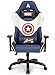 Neo Chair Licensed Marvel Premium Gaming Racing Chair Executive Office Desk Task Computer Home Chair (Captain America White Blue)