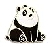 Pinsanity Cute Panda Bear Enamel Lapel Pin