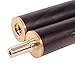 CUESOUL 57 inch 3/4 Jointed Snooker Cue Set Handcraft -Rosewood Butt-Ash Shaft-Mini Extension-Telescopic Butt End Extension-Leatherette Black Case CSSC014