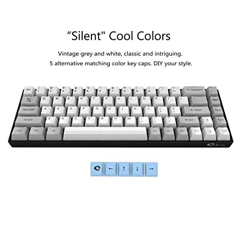 Akko 3068 Mini Wireless Wired Mechanical Gaming Keyboard Cheery MX Switch PBT Keycaps (Cherry MX Blue)