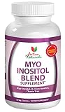Activa Naturals Female Reproductive Health Support Supplement (60 Vegetarian Capsules) with D Chiro Inositol & Myo Inositol - Natural & Herbal Wellness Aid for Women