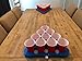 Original Party Supplies Freezable Beer Pong Rack Table Top, 2-Pack, 10 Cup Capacity Each Side