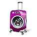 HUGSIDEA Cat Dog Print Travel Luggage Protective Covers for 18