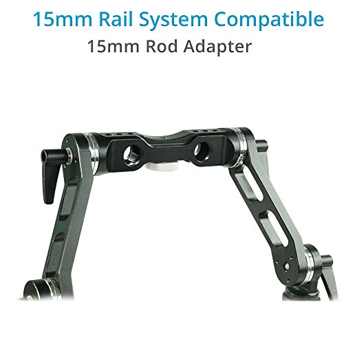 CAMTREE Hunt 15mm Rosette Handle Set (CH-15-RH) Comfortable Handgrip Support for Rod Rail, Camera Shoulder Rig Kit (Arri Standard)