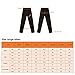 4ucycling Mens Fleeced Windproof Winter Cycling Pants for Biking,Skiing,Running Outdoor Sports Black
