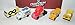Cars Disney Pixar 3 Movie Deluxe Party Favors Goody Bag Fillers Set of 14 w/12 Plastic, a ToyRing, Sticker Featuring Next-Gen Racers, Dr. Damage and Many New Characters!