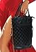 Vina 2 Bottle Wine Tote Bag - Travel Insulated Padded Wine/Champagne Carrier Cooler Case with Handle and Shoulder Strap + Free Corkscrew, Great Wine Lover Gift, Black
