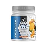 KetoLogic BHB,  Orange & Mango | Ketone Supplement, Suppresses Appetite, Increases Energy, Low Carb, Electrolytes, Beta-Hydroxybutyrate Salts | 60 Servings