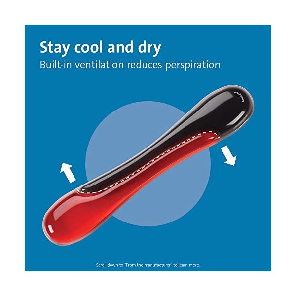 Kensington Duo Gel Mouse & Keyboard Wrist Rest Bundle, Red (K50036WW) Corefulness