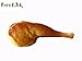 NEW Chicken Leg Drumstick Pet Dog Chew Squeaky Rubber Chewing Fun Toy Durable and Looks Real by Reelok
