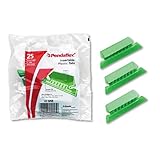 Pendaflex Hanging File Folder Tabs, 1/5 Tab, Two Inch, Green Tab/White Insert, 25/Pack