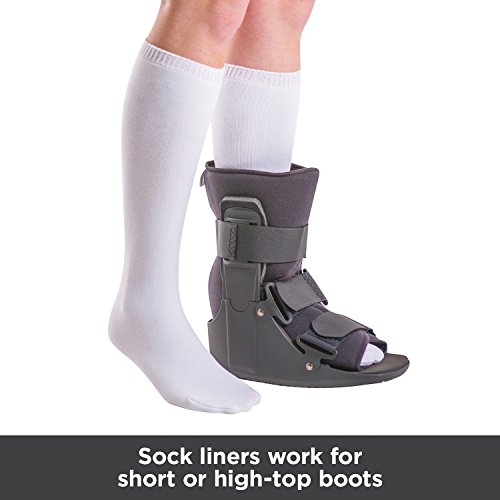 BraceAbility Replacement Sock Liner for Orthopedic Walking Boots