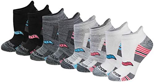 Saucony Women's Performance Heel Tab Athletic Socks (8 & 16 Pairs) 1 Saucony Women's Performance Heel Tab Athletic Socks (8 & 16 Pairs)