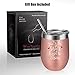 Coolife Like Sisters Gifts, Unbiological Sister Gifts for Women - Friendship, Sorority, Birthday Gifts for Friend, Cousin Friends, Soul Sister, BFF - You're the Sister I Got to Choose Wine Tumbler
