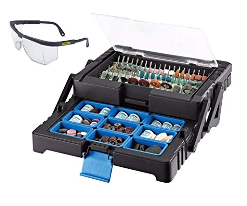 500 Pieces Rotary Tool Accessory Kit (With Safety Eyewear) - Thumbnail 3