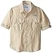 Columbia Sportswear Boy's Bahama Long Sleeve Shirt (Children), Fossil, Medium