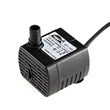 Aquaneat 50GPH Submersible Water Pump Pond Aquarium Fish Tank Fountain Water Hydroponic (50GPH)