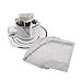 Huayoung Pack of 100 Single Cup Paper Coffee Filters Hanging Ear Coffee Bags Travel Drip Coffee Makers