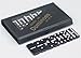 Mini Double 6 Black Dominoes