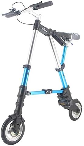 MZLJL Mountain Bicycle,A-Bike Unisex 8 Inch Wheel Mini Ultra Light Folding Bike Subway Transit Vehicles Road Bicycle Outdoor Sports