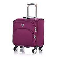 Rolling Briefcase Hard Side Catalog Case 18 Inch Laptop Suitcases