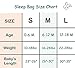 2 Pack Organic Cotton Wearable Blanket, Sleep Sack for Boy or Girl, Gray Cloud / White (Small)