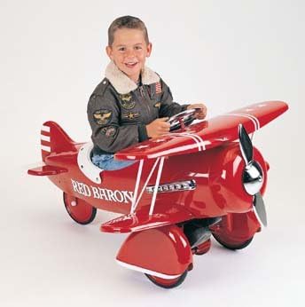 pedal airplane toy