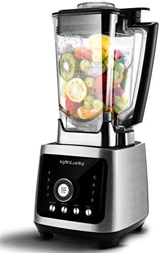 Professional and Commercial Smoothie Blender by KylinLucky-70-Ounce BPA-Free Cup - 8 Speeds - Heavy Duty Food Processor for Ice, Soup, Mincemeat, Nut Butter Etc
