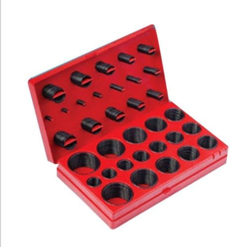 Generic O Type Grease-Proofness Seal Ring 407 pc With Plastics Box Black