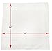 Geoffrey Beene Valet of 6 Handkerchiefs 100% Cotton White Gift Box Set