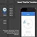 Wireless in Car Bluetooth FM Transmitter with Smart Car Locator, Handsfree Call, Car MP3 Player with Dual USB Charger Radio Adapter - Silver