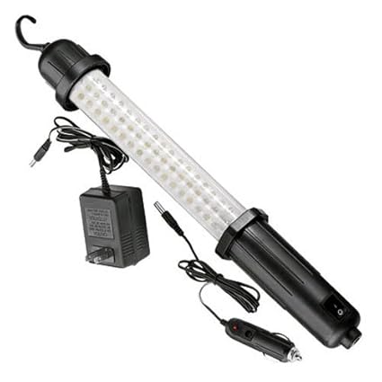Super Bright 60 Led Cordless Rechargeable Work Light Torch + AC/DC ...