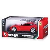 Bburago 1:24 Scale Ferrari Race and Play F12 Berlinetta Diecast Vehicle (Colors May Vary)