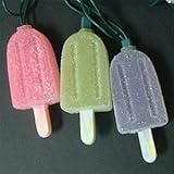 Kurt Adler UL0693 Popsicle Light Set, 10 Light