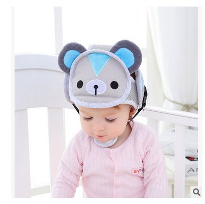 Kopfschutz Fur Babys Atmungsaktiv Mit Verstellbaren Gurten Fur Kleinkinder Die Laufen Lernen Bar Amazon De Baby