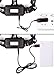 5000Lumen LED Headlamp / Bike Lights Set Wolfyok(TM) 3x CREE XM-L XML T6 Super Bright Waterproof 4 Modes Headlight Flashlight Torch for Outdoor Riding Night Fishing Hiking Camping + Bike Tail Light