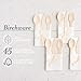 Birchware Disposable Wooden Knives (100 count), 6.5