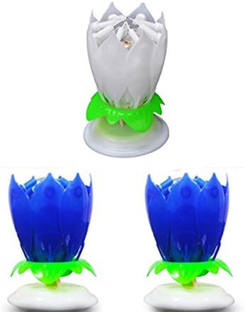 Music Birthday Candle - Special Offer 3 packs (A)