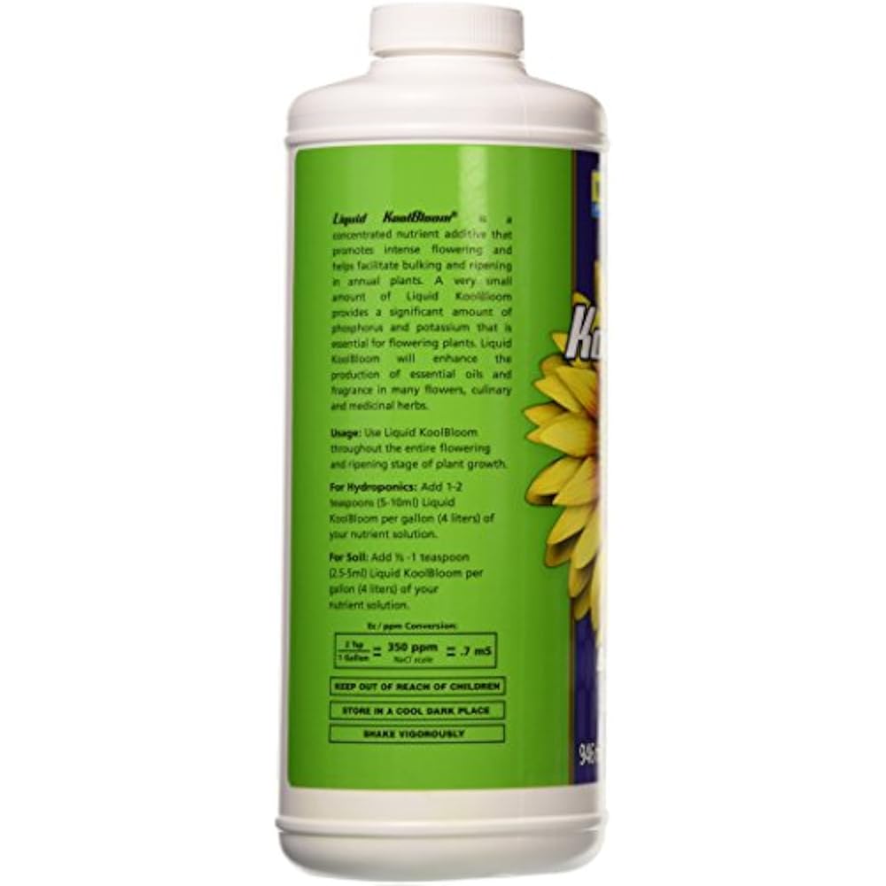 Liquid Kool Bloom Fertilizers, 1Quart Garden & Outdoor eBay