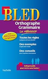 Bled orthographe grammaire