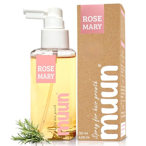 Muun Rosemary Hair Spray for Thickening, Biotin Scalp Soothing, Strengthening