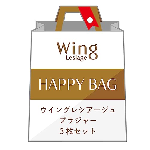 [Wing/Wacoal] ブラジャー 【福袋】Wing Lesiage 3枚セット PB9865 レディース マルチカラー E65