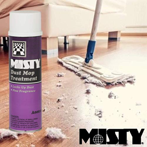 Misty Dust Mop Treatment Spray 18 Ounce (Case of 12) 1003402 Janitorial Grade Spray, Acts