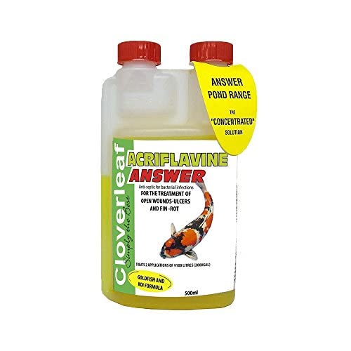 Cloverleaf ACR500/6 Acriflavin Answer, 500ml, Brown, 14x6x25 cm (Package may vary)