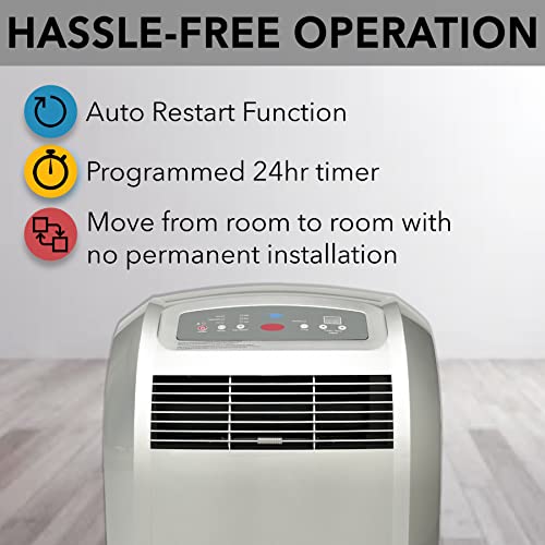 Whynter ARC12S 12,000 BTU Portable Air Conditioner with Dehumidifier