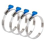 ISPINNER 4pcs 4 Inch Key-Type 304 Stainless Steel