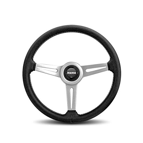 MOMO RET36BK2S Retro 360 mm Leather Steering Wheel