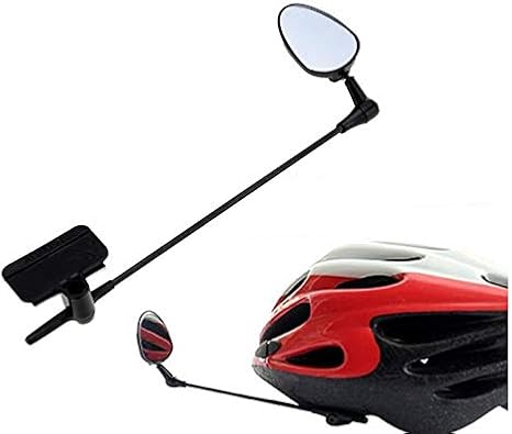 Specchietto Retrovisore Per Casco Bici - Regolabile E Leggero Per Sicurezza